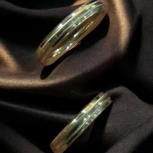 Argollas Matrimonio Oro 10k.