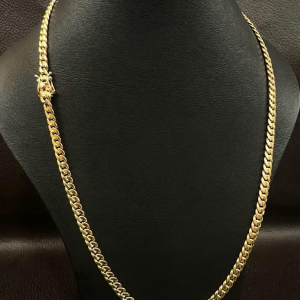 Cadena Barbada Oro - 10k