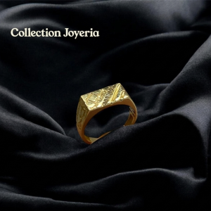 Anillo de Oro - 10k - Grabado