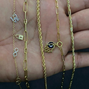 Pulsera de Oro - 10k - Tipo C